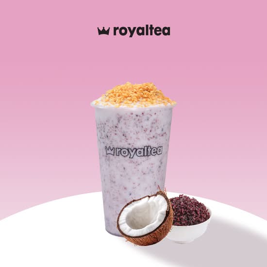Purple Rice Coconut Slush / 椰子紫米冰